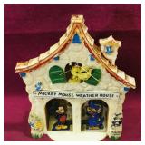 Mickey Mouse Weather House Hygrometer (Vintage)