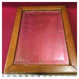 Framed Wall Mirror (Vintage) (16 1/4" x 12 1/4")
