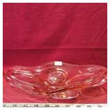 Art Glass Dish (3" x 12" x 7 1/2")