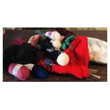 Large Lot Of Assorted Yarn