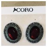 Pair Of Costume Jewelry Earrings