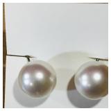 Pair Of Costume Jewelry Earrings