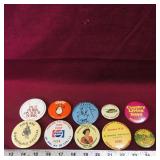 Lot Of 10 Assorted Buttons (Vintage)