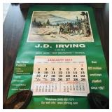 2011 J.D. Irving Advertising Calender