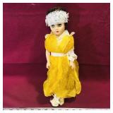 Plastic Nodder Doll (Vintage) (13 1/2" Tall)