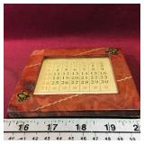 Perpetual Calender & Picture Frame (Vintage)