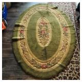 Handmade Floor Rug (Vintage) (66" x 45")