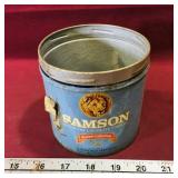 Samson Cigarette Tobacco Can (Vintage)