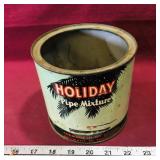 Holiday Pipe Tobacco Can (Vintage)