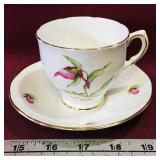 Salisbury Bone China Teacup & Saucer