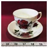 Queen Anne Bone China Teacup & Saucer