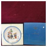 1980 Schmid Hummel Christmas Decorative Plate