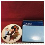 1985 Gorham "Home For The Holidays" Plate