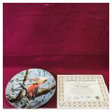 1985 Knowles "The Cardinal" Decorative Plate