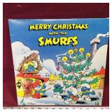 Merry Christmas With The Smurfs LP Record
