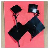 Pair Of Costume Jewelry Earrings