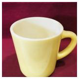 Milk Glass Mug (Vintage) (3 1/2" Tall)
