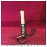 Cast Iron Candleholder (7 1/2" x 7")