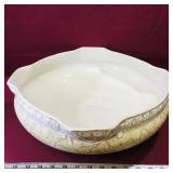 Large Ceramic Wash Bowl (Vintage) (5" x 16")