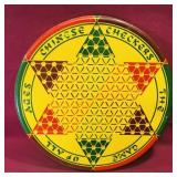 Chinese Checkers Tin Game Board (Vintage)