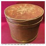 Wooden Cheese Box (Antique) (9 1/2" x 11 1/2")