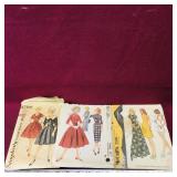 Lot Of 3 Sewing Pattern Sets (Vintage)
