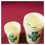 Lot Of Antique Hospital Medicine Cups (Unused)