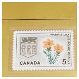 1966 Saskatchewan Emblem / Coat Of Arms Stamp