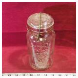 Perfect Seal Mason Jar (Vintage) (8 1/4" Tall)