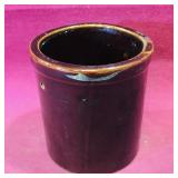 Pottery Flower Pot (Vintage) (4" x 3 1/2")