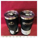 Pair Of "Chilly Moose" Insulated Drink Tumblers