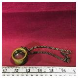 Multi-Key Fob & Magnifying Lens (Antique)