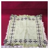Linen Dish Cloth (Vintage) (10 1/2" x 10 1/2")