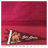Lake Louise Alberta Souvenir Banner Flag (Vintage)