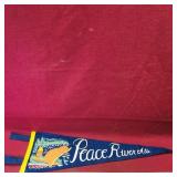 Peace River Alberta Souvenir Banner Flag (Vintage)