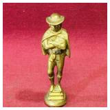 Small Brass Figurine (Vintage)
