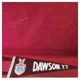 Dawson Yukon Souvenir Banner Flag (Vintage)
