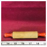 Small Wooden Rolling Pin (Vintage) (6" Long)