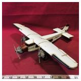 Metal Columbus Decorative Airplane (Vintage)