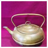 Brass Tea Kettle (Vintage)