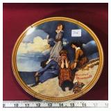 Knowles "Waiting On The Shore" Decorative Plate