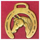 Horse Brass (Vintage) (3 1/2" x 3")