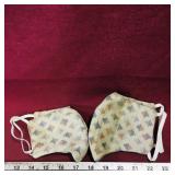 Pair Of Large & Medium Cloth Masks (Vintage)
