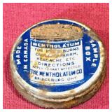 Mentholatum Sample Pill Tin (Antique) (Small)