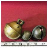Lot Of 3 Assorted Horse Bells (Vintage)