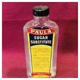 Paula Sugar Substitute Glass Bottle (Vintage)