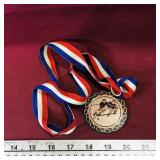 Midget Hockey Plastic Medal (Vintage)
