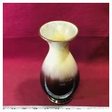 Pottery Flower Vase (Vintage) (7 1/2" x 4")