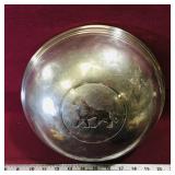 Lion Emblem Dog Dish Hubcap (Antique)