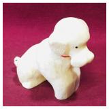 Plastic Toy Dog (Vintage) (2 1/2" Tall)